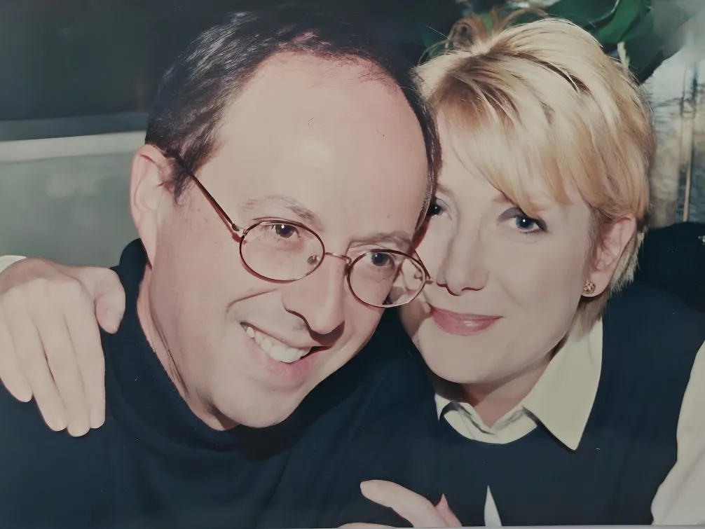 Aurélie et Christian, souriants