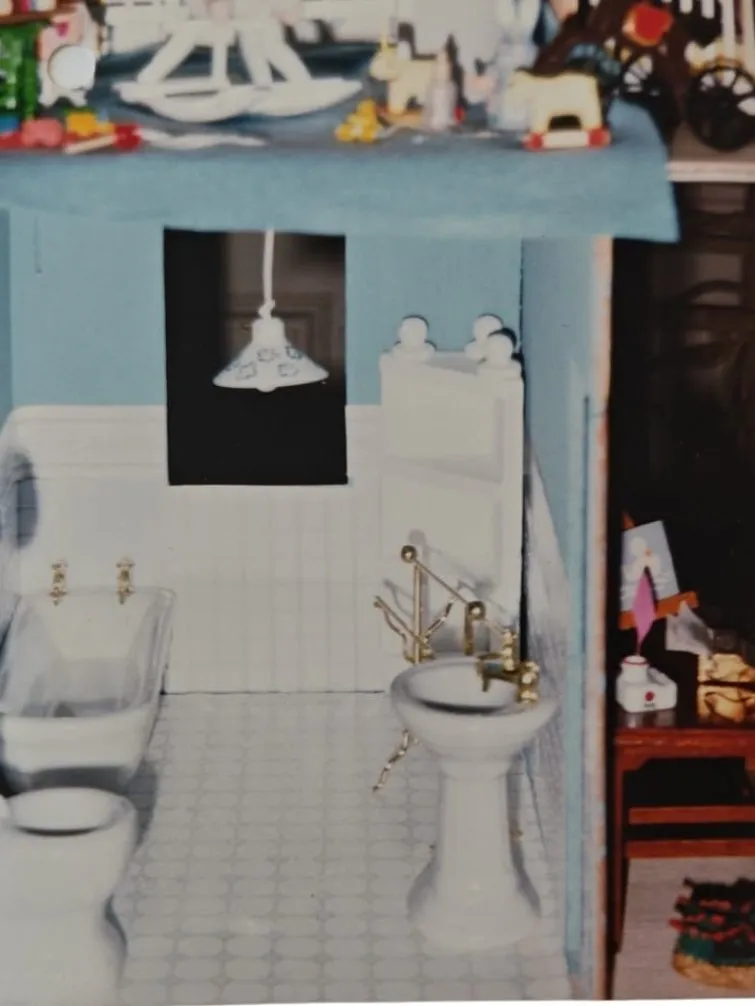La salle de bain d'origine